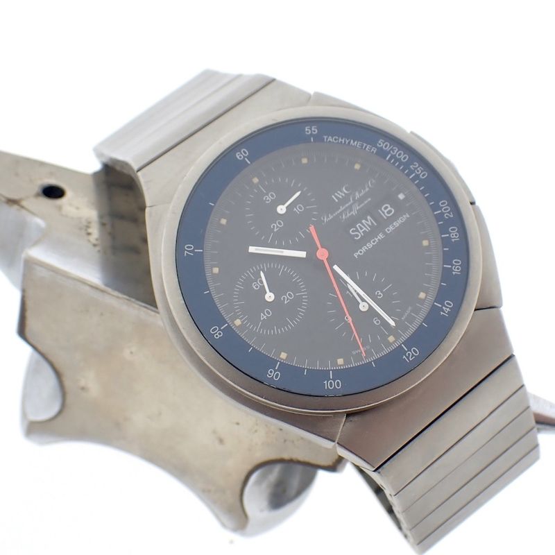 Image 12 of IWC Porsche Design Chronograph; Titanium men's watch
