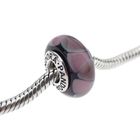 Image 2 of Pandora charm; Silver; Captivating Purple