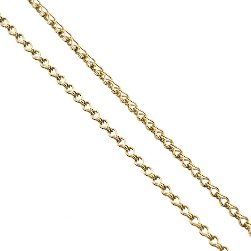 Image 3 of Golden fantasy link chain | 52.5 cm