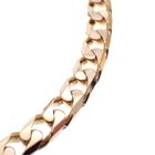 Image 5 of 9 carat two-tone gourmet link bracelet; 23 cm