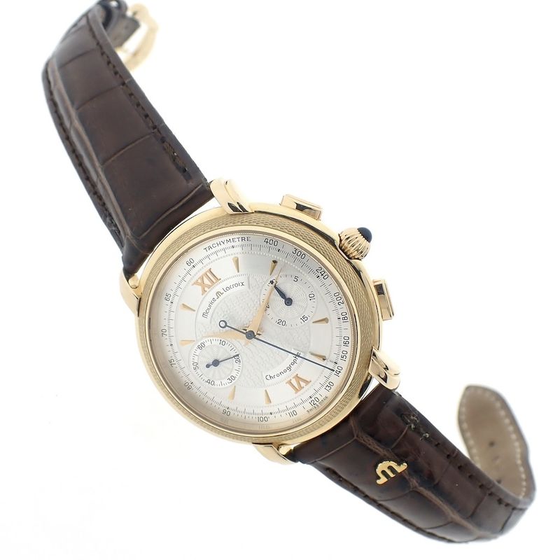 Image 3 of Maurice Lacroix Masterpiece Venus; 18k chronograph watch