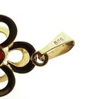 Image 7 of Gold pendant with blood coral | Vintage/antique