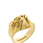 Image 3 of Gold Lapponia ring; 'Sormus Samurai'