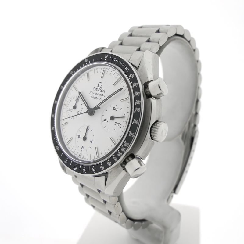 Image 2 of Omega Speedmaster Reduced 'Albino'; Automatisch Chronograaf horloge