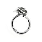 Image 8 of Silver ring with rose
