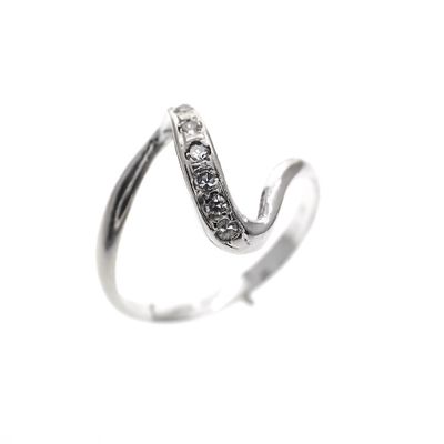 Silver fantasy ring with zirconia Image 1 of Silver fantasy ring with zirconia