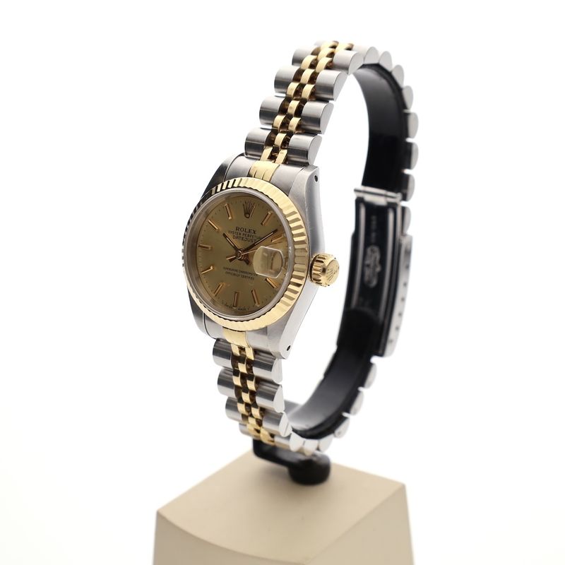 Image 2 of Rolex Lady-Datejust 26mm 69173; Vintage 18k gold/steel women's watch