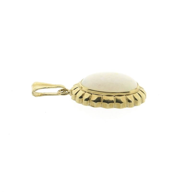Image 6 of Gold pendant with precious opal | Vintage