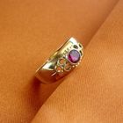 Image 5 of Gold ring with ruby