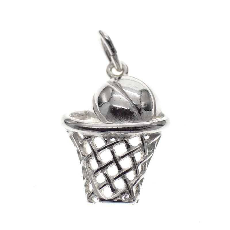 Image 1 of Silver charm; Basketball