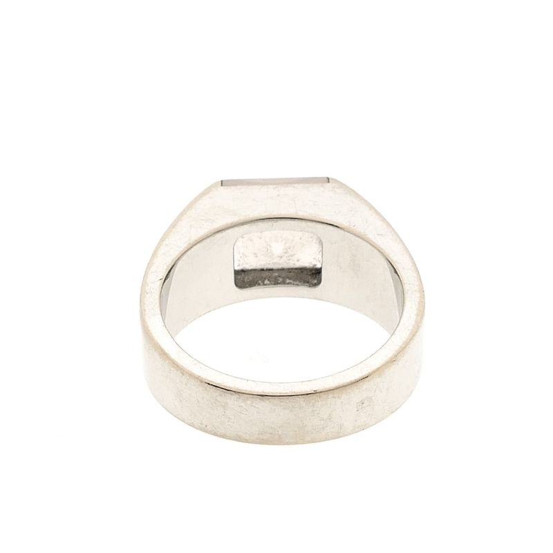 Image 3 of White gold Cartier moonstone ring