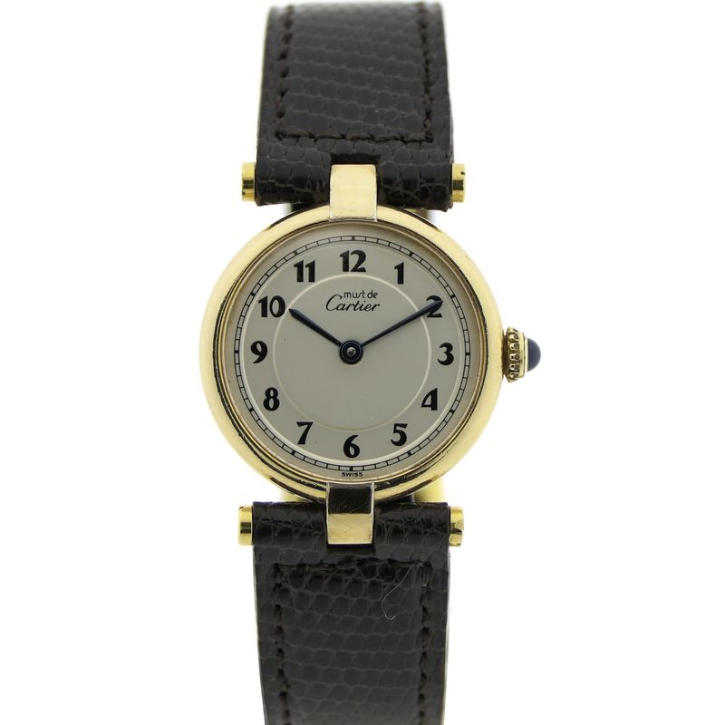 Image 1 of Cartier 'Must de Vendome' Vermeil; Ladies watch