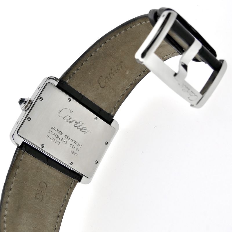 Image 9 of Cartier Tank Divan 2600; Dames horloge in full-set