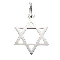 Silver charm; Star of David