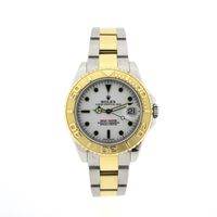 Rolex Yachtmaster 168623; 18k gold/steel watch