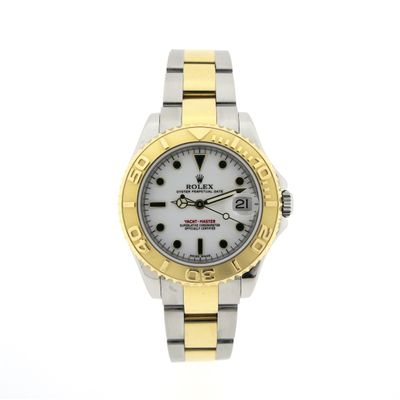 Image 1 of Rolex Yachtmaster 168623; 18k gold/steel watch