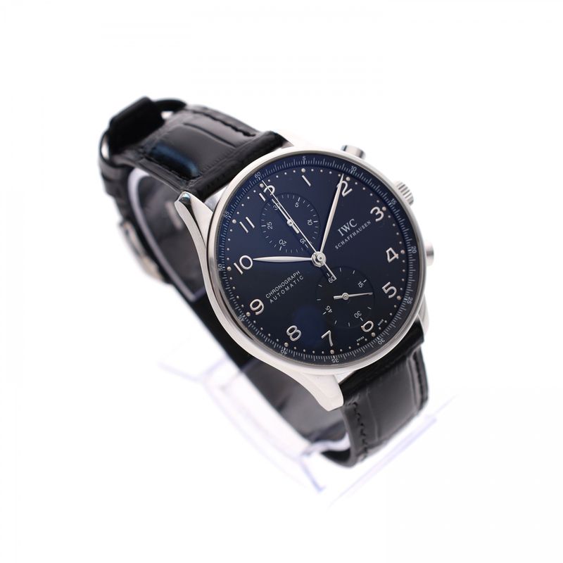 Image 4 of IWC Portuguese Chronograph IW371438; Automatic Men's Watch