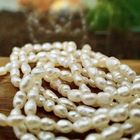 Image 4 of Pearl necklace with gold clasp.