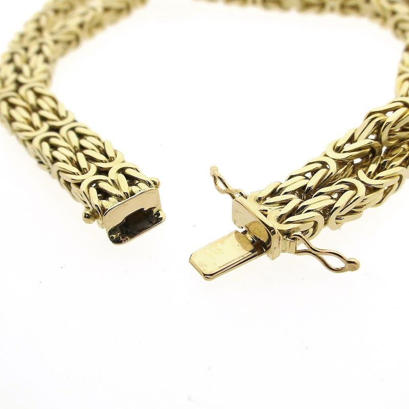Image 4 of Solid gold double king bracelet