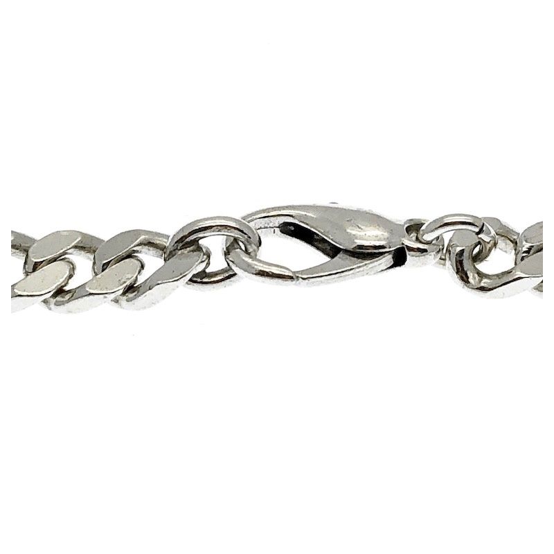 Image 2 of Silver gourmet link bracelet | 19 cm