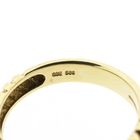 Afbeelding 6 van Gouden Goldgilde ring met diamanten; 0,08 ct.