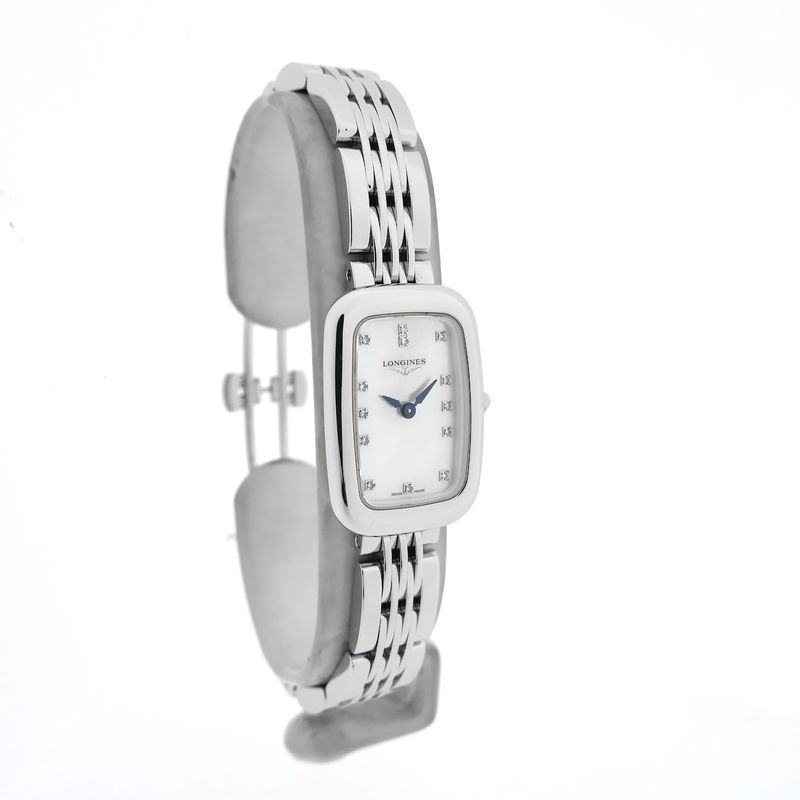 Image 2 of Longines Equestrian Collection L6.140.4; Women's watch with diamonds