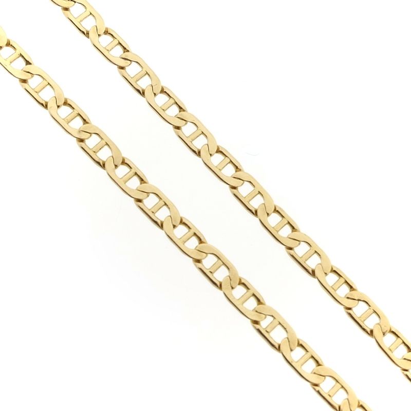 Image 3 of Gold navy link bracelet