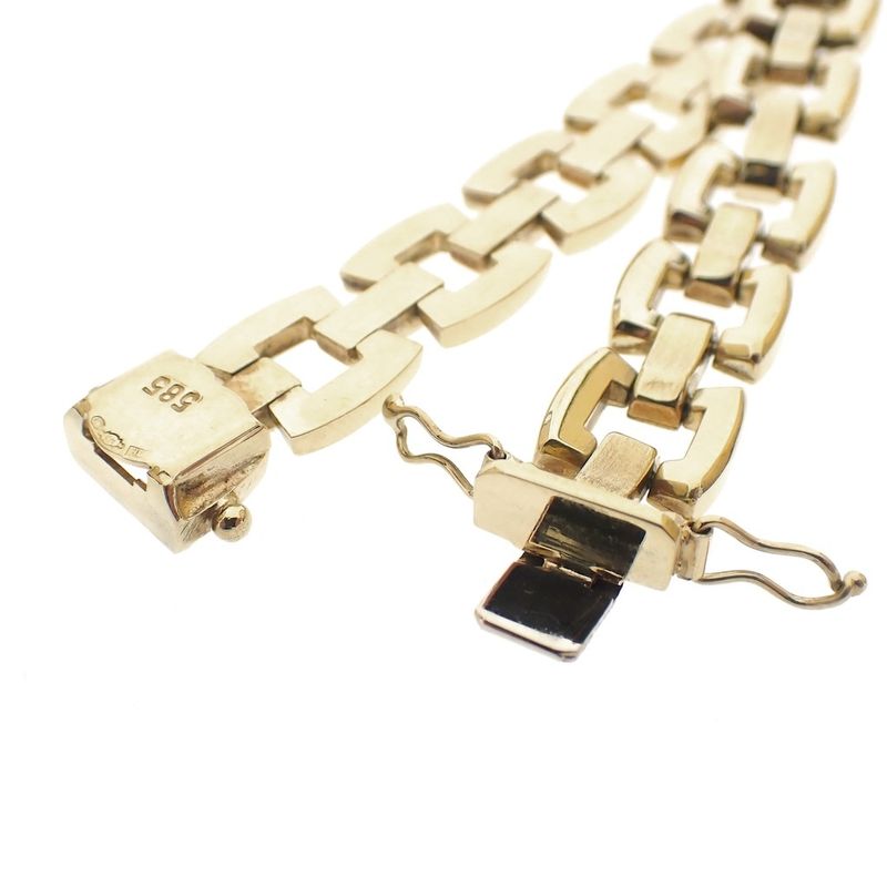 Image 5 of Gold fantasy link bracelet