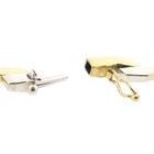 Image 5 of Bicolor Gold Fantasy Link Necklace