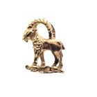 Image 1 of Gold Capricorn Pendant | Zodiac Sign