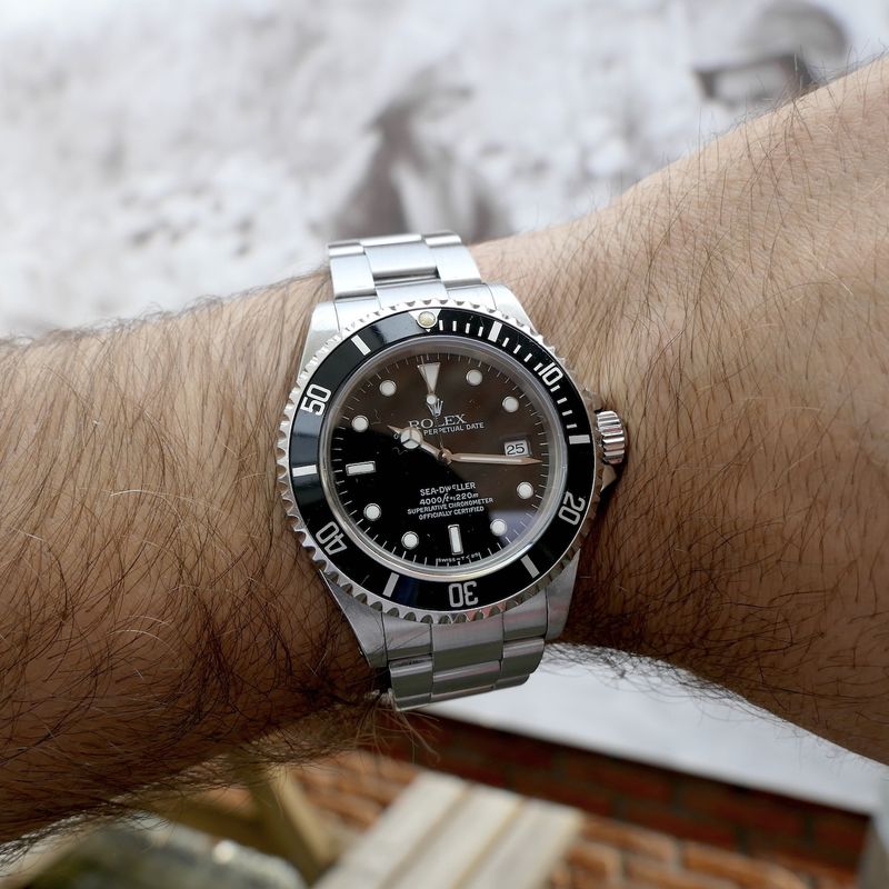 Image 10 of Rolex Sea Dweller 16600; Automatic diving watch