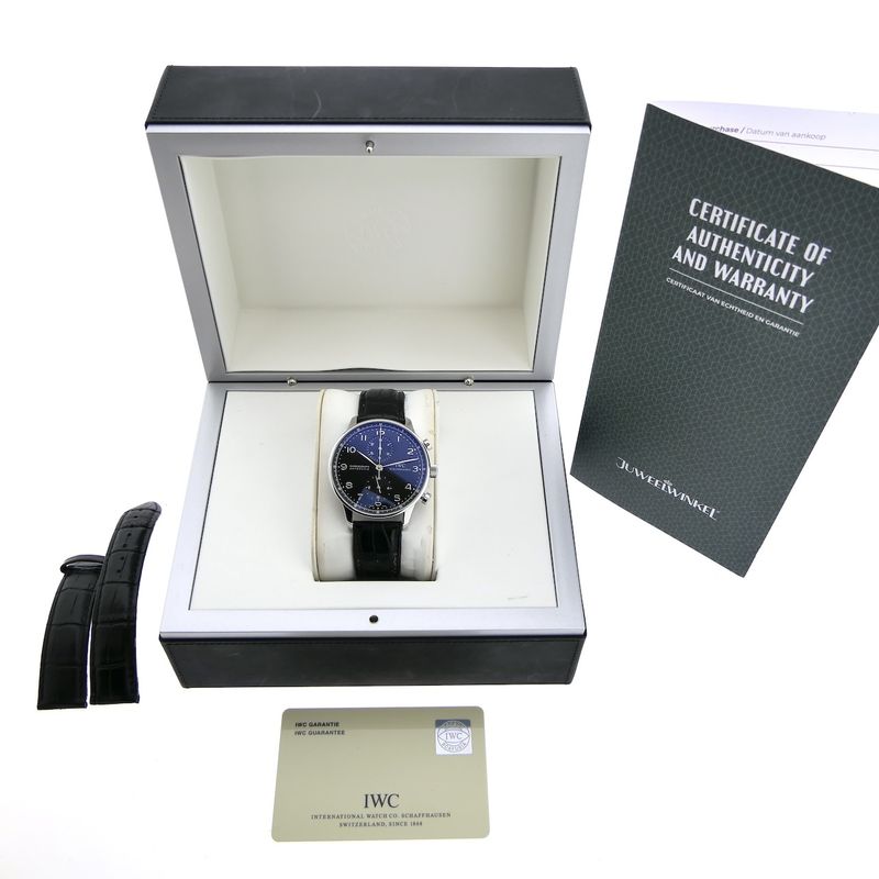 Image 4 of IWC Portuguese Chronograph IW371438; Automatic men's watch