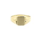 Image 3 of Vintage gold women's signet ring | pinky ring