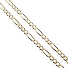 Image 3 of Two-tone gold Figaro chain | 52 cm