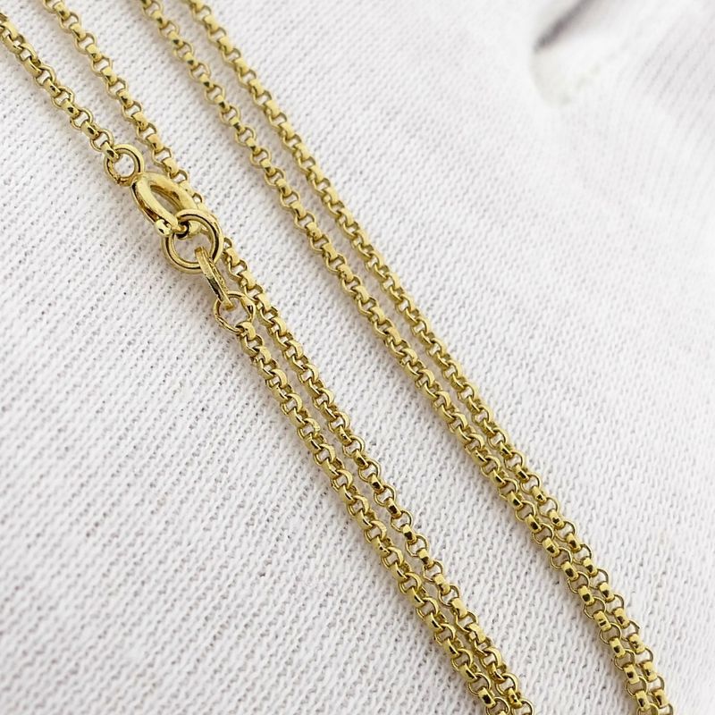 Image 6 of Golden Jasseron Link Necklace