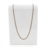 Gold gourmet link chain