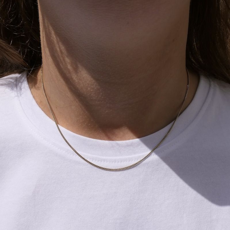 Image 8 of Gold gourmet link chain