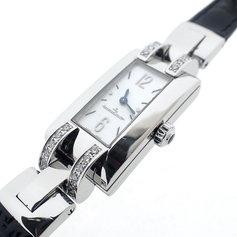 Image 7 of Jaeger LeCoultre Idéale; Ladies watch with diamonds