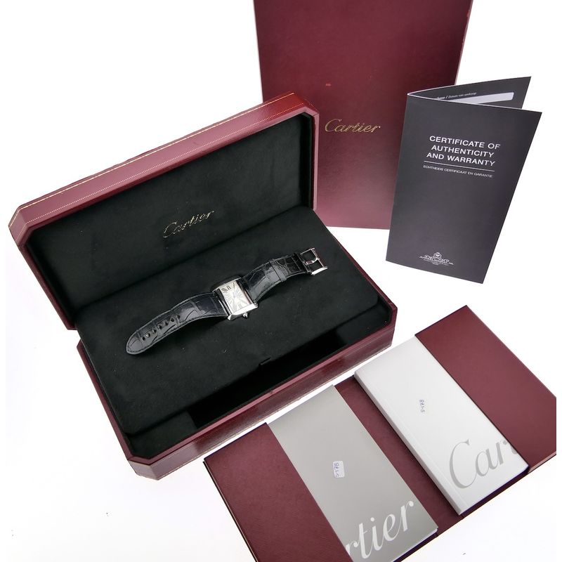 Image 4 of Cartier Tank Divan 2600; Dames horloge in full-set