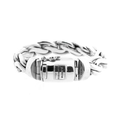 Image 1 of Silver Buddha to Buddha bracelet; Kadek | 22 cm