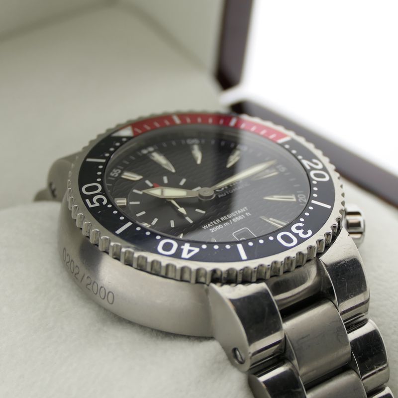 Image 18 of Oris Carlos Coste Limited Edition; Automatic men's diving watch