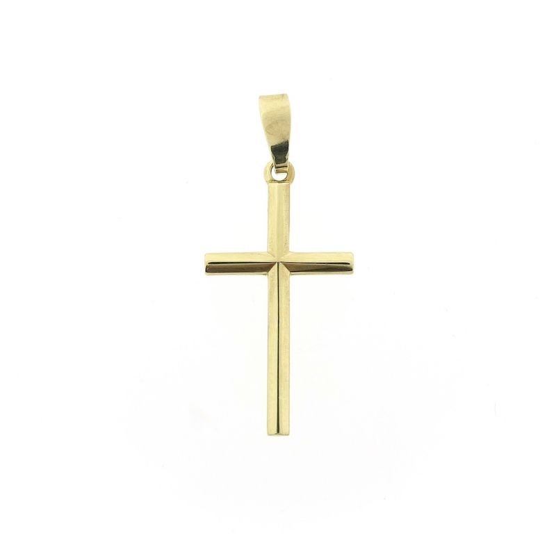 Image 1 of 8 carat pendant of a subtle cross