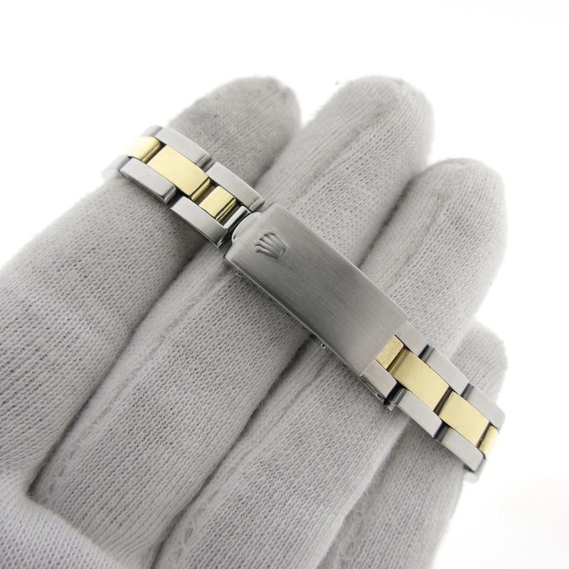 Image 10 of Rolex Oyster Perpetual 6719; Vintage gold/steel ladies' watch