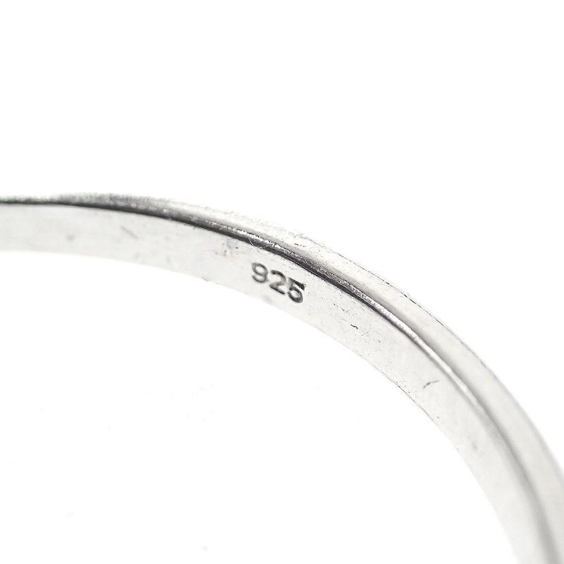 Image 7 of Silver ladies ring with zirconia