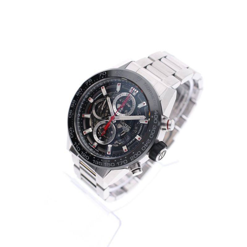 Image 3 of TAG Heuer Carrera 'Calibre 01' Chronograph CAR201U.BA0766; Automatic Men's Watch