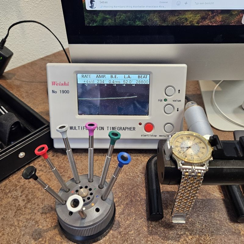 Image 21 of Longines Hour Angle Lindbergh; Automatisch heren horloge