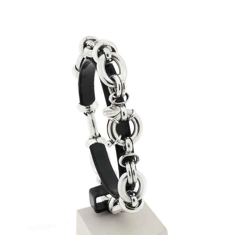 Image 1 of Monzario Silver Fantasy Link Bracelet