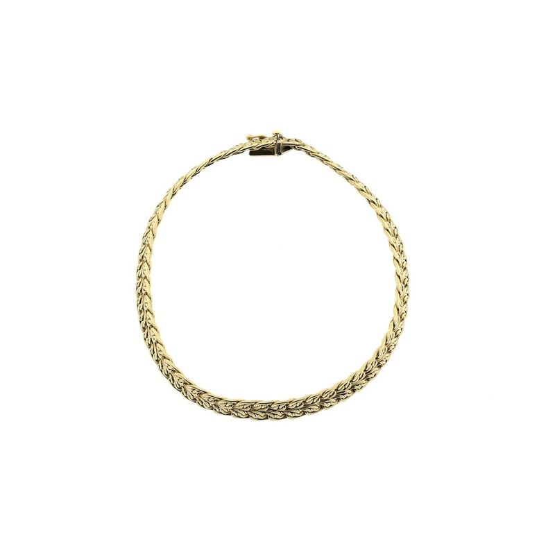 Image 3 of Vintage gold fantasy link bracelet | 19.5 cm