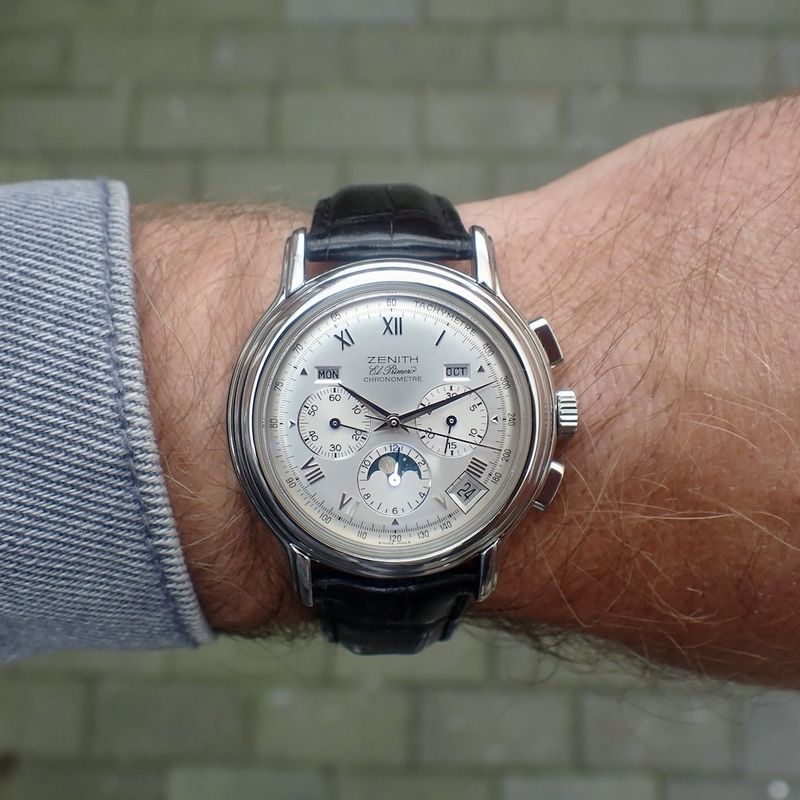 Image 16 of Zenith El Primero Chronomaster; Moonphase heren horloge
