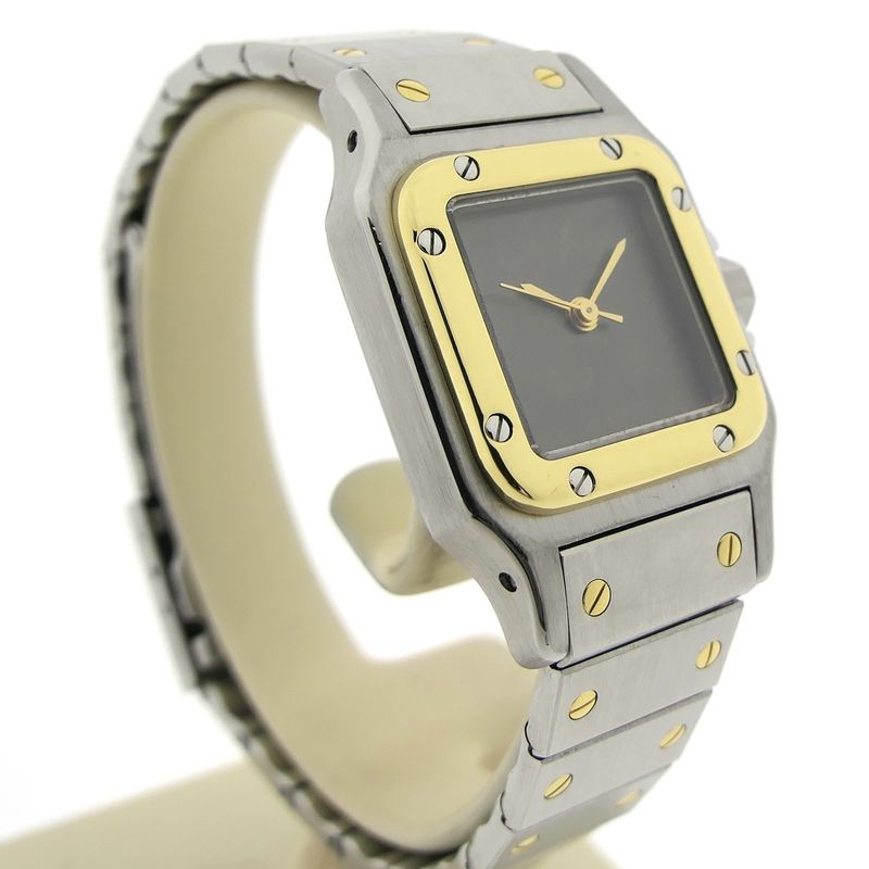 Image 3 of Cartier Santos Automatic; Vintage ladies watch